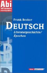 ISBN 9783129295960: Deutsch Literaturgeschichte / Epochen