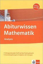 ISBN 9783129296394: Abiturwissen Analysis