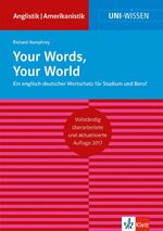 ISBN 9783129390320: Your Words, Your World - Ein englisch-deutscher Wortschatz für Studium und Beruf