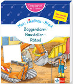 ISBN 9783129497319: Klett Mein Lieblings-Block Baggeralarm! Baustellen-Rätsel – Kindergarten, ab 3 Jahren, Das kannst du alleine!