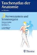 ISBN 9783134922073: Taschenatlas Anatomie. in 3 Bänden / Nervensystem und Sinnesorgane