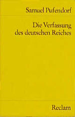 ISBN 9783150009666: Die Verfassung des deutschen Reiches