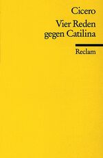 ISBN 9783150012369: Vier Reden gegen Catilina