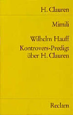 clauren, h./hauff, wilhelm: h. clauren: clauren, h./hauff, wilhelm: h. clauren: