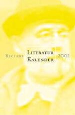 Reclams Literatur-Kalender 2002 – XLVIII. Jahrgang