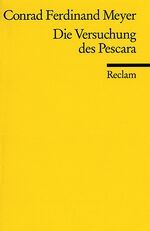 ISBN 9783150069547: Die Versuchung des Pescara - Novelle