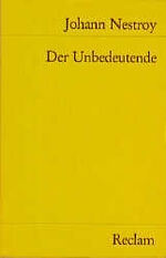 ISBN 9783150076989: Der Unbedeutende - Reclam