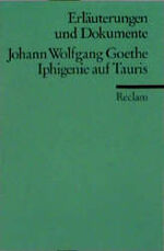 ISBN 9783150081013: Iphigenie auf Tauris (Erl. u. Dok.)