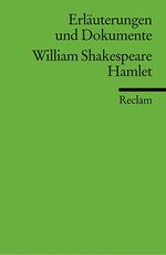 ISBN 9783150081167: Erläuterungen und Dokumente zu William Shakespeare: Hamlet