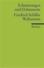 ISBN 9783150081365: Wallenstein (Erl. u. Dok.)