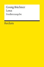 ISBN 9783150082102: Lenz - Studienausgabe mit Quellenanhang und Nachwort