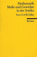 ISBN 9783150086872: Mathematik, Masse und Gewichte in der Antike - (Reclam Wissen)