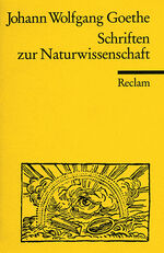 ISBN 9783150098660: Schriften zur Naturwissenschaft (Auswahl)