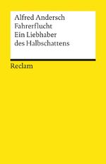 ISBN 9783150098929: Fahrerflucht. Ein Liebhaber des Halbschattens