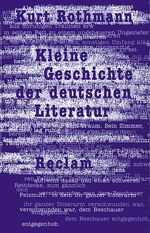 ISBN 9783150099063: Kleine Geschichte der deutschen Literatur