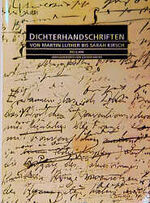 ISBN 9783150104521: Dichterhandschriften., von Martin Luther bis Sarah Kirsch.