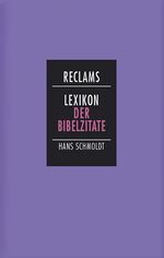 ISBN 9783150105108: Reclams Lexikon der Bibelzitate