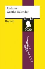 Joachim Seng: Reclams Goethe-Kalender 20 Joachim Seng: Reclams Goethe-Kalender 20