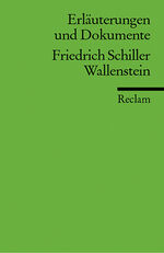 ISBN 9783150160510: Erläuterungen und Dokumente zu Friedrich Schiller: Wallenstein