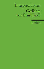 ISBN 9783150175194: Interpretationen: Gedichte von Ernst Jandl