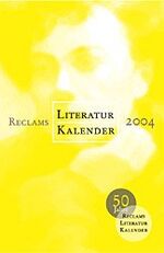 Reclams Literatur-Kalender 2004 – 50. Jahrgang