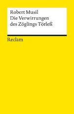 ISBN 9783150187890: Die Verwirrungen des Zöglings Törleß