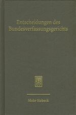 Entscheidungen des Bundesverfassungsgerichts (BVerfGE) – Band 114