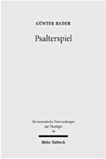 ISBN 9783161501197: Psalterspiel - Skizze einer Theologie des Psalters