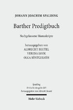 ISBN 9783161505744: Barther Predigtbuch. Nachgelassene Manuskripte. Hrsg. von Albrecht Beutel, Verena Look, Olga Säntgerath. Kritische Ausgabe II/5.