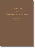 ISBN 9783161507564: Jahrbuch des öffentlichen Rechts der Gegenwart. Neue Folge