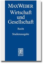 ISBN 9783161523281: Max Weber-Studienausgabe – Band I/22,3: Wirtschaft und Gesellschaft. Recht