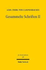 ISBN 9783161531798: Gesammelte Schriften II