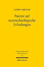 ISBN 9783161531897: Patente auf nanotechnologische Erfindungen