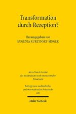 ISBN 9783161533198: Transformation durch Rezeption? - Möglichkeiten und Grenzen des Rechtstransfers am Beispiel der Zivilrechtsreformen im Kaukasus und in Zentralasien