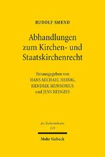 ISBN 9783161566134: Abhandlungen zum Kirchen- und Staatskirchenrecht