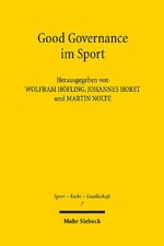 ISBN 9783161567865: Good Governance im Sport