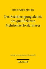 ISBN 9783161583223: Das Rechtfertigungsdefizit des qualifizierten Mehrheitserfordernisses – Zugleich ein Beitrag zur Rechtfertigung der parlamentarischen Mehrheitsregel