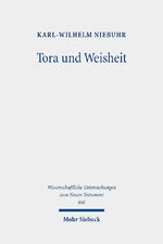 ISBN 9783161607998: Tora und Weisheit – Studien zur frühjüdischen Literatur