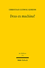 ISBN 9783161620362: Deus ex machina?