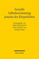 ISBN 9783161621338: Sexuelle Selbstbestimmung jenseits des Körperlichen