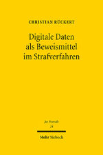 ISBN 9783161622168: Digitale Daten als Beweismittel im Strafverfahren