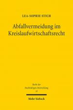 ISBN 9783161637841: Abfallvermeidung im Kreislaufwirtschaftsrecht