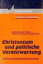 ISBN 9783170112360: Christentum und politische Verantwortung