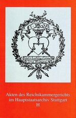 ISBN 9783170138568: Akten des Reichskammergerichts im Hauptstaatsarchiv Stuttgart H