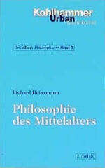 ISBN 9783170155299: Grundkurs Philosophie / Philosophie des Mittelalters