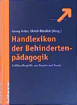 ISBN 9783170155534: Handlexikon der Behindertenpädagogik – Schlüsselbegriffe aus Theorie und Praxis