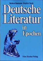 ISBN 9783190013999: Deutsche Literatur in Epochen