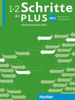 ISBN 9783193410818: Schritte plus Neu 1+2 - Deutsch als Zweitsprache / Spielesammlung