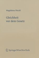 ISBN 9783211238769: Gleichheit vor dem Gesetz