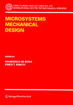 ISBN 9783211374535: Microsystems Mechanical Design